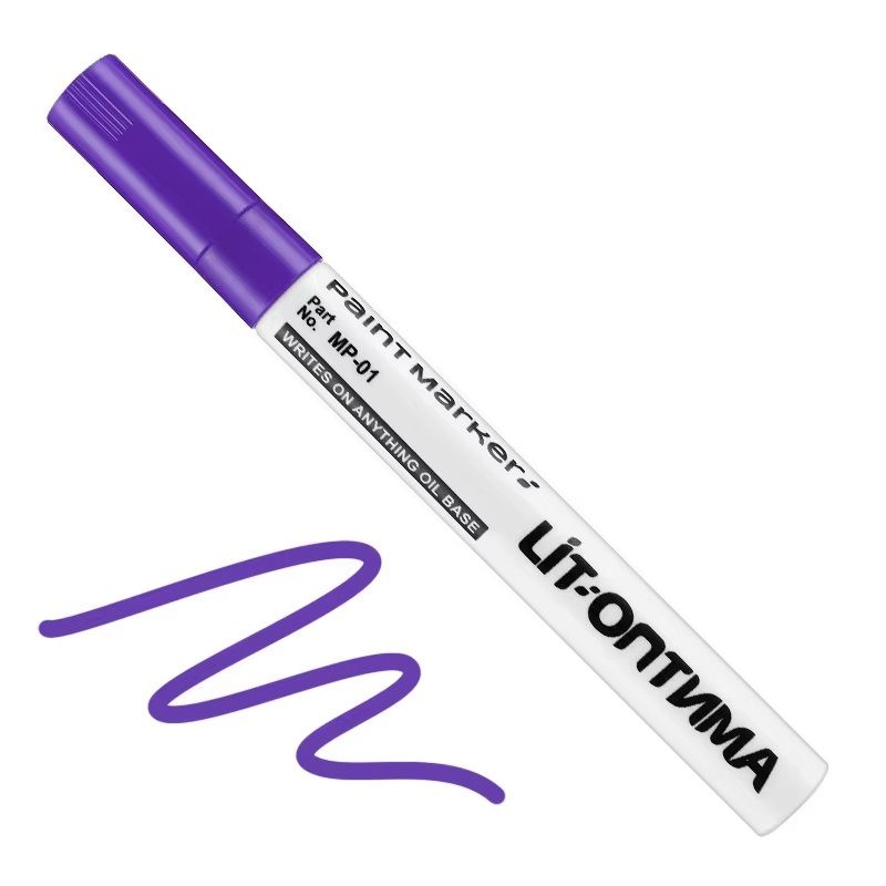 12color Waterproof Paint Marker For Car Paint Wood Ceramics Tires Shoes Metal Paint Mending Pen 8