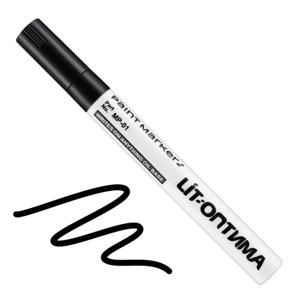 12color Waterproof Paint Marker For Car Paint Wood Ceramics Tires Shoes Metal Paint Mending Pen 10