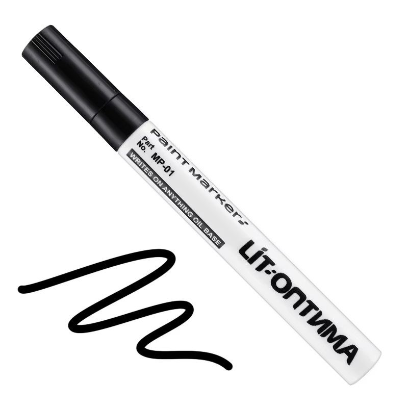 12color Waterproof Paint Marker For Car Paint Wood Ceramics Tires Shoes Metal Paint Mending Pen 10