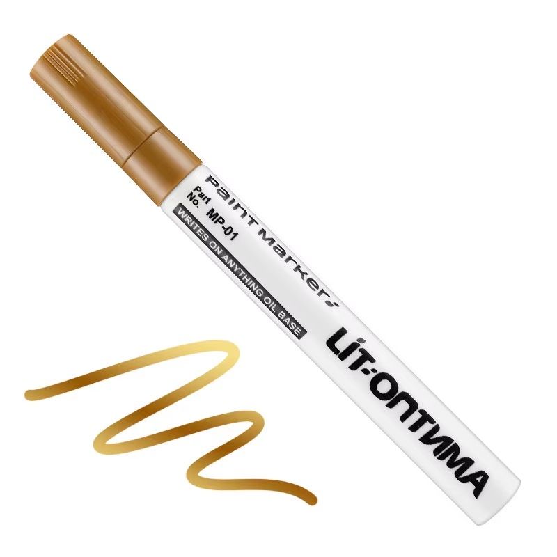 12color Waterproof Paint Marker For Car Paint Wood Ceramics Tires Shoes Metal Paint Mending Pen 11