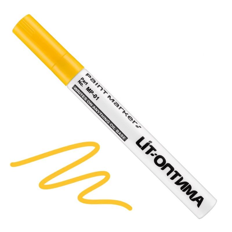 12color Waterproof Paint Marker For Car Paint Wood Ceramics Tires Shoes Metal Paint Mending Pen 16