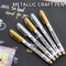 Waterproof Permanent Metallic Acrylic Pen Gold Silver Highlighter Marker For DIY Painting Back To S 2