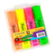 4 Colors, 6 Colors Colorful Highlighters, Oblique Art Markers, Fluorescent Pen Markers, Flat Shape, School Supplies, Off