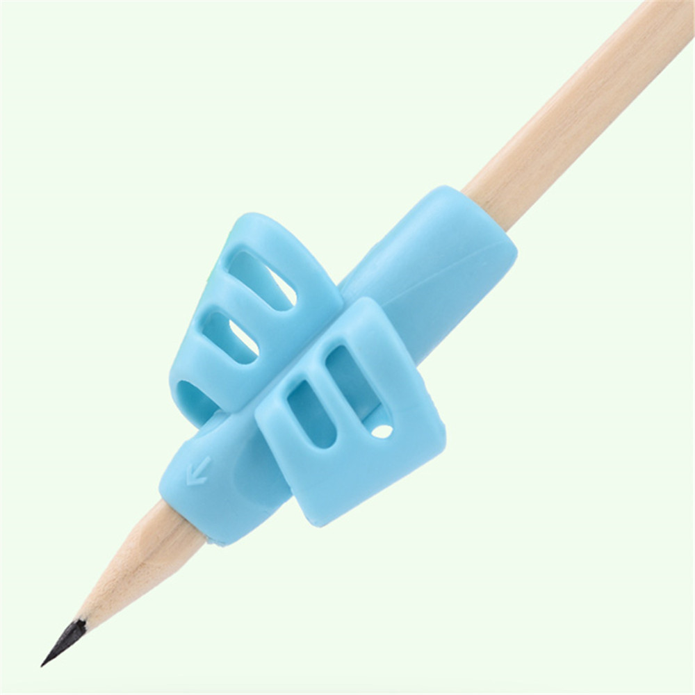 Two fingersr Pen Grips Exercise Writing Pen Writing Correction Posture Student School Supplies