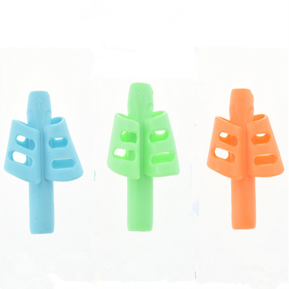 Two fingersr Pen Grips Exercise Writing Pen Writing Correction Posture Student School Supplies