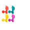 4pcs Cartoon Silicone Grip Holder Writing Posture Corrector Learning Practice Pen Holder Writing Gr