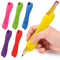 Silicone Pencil Holders Aid Handwriting, Non slip Writing Aid Tools, Reusable Comfortable Handwriting Posture Correction