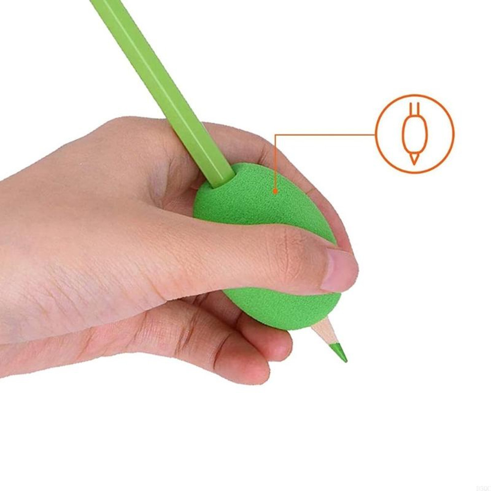 6Pcs Pen Grip, Foam Pencil Holder Grip, Ergonomic Writing Aid, Handwriting Support for Kids, Lefties, Righties