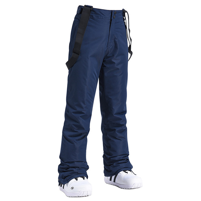 High Quality Skiing Pants Men Women Waterproof Windproof Snowboard Trousers Thick Warm Winter Suspe 1
