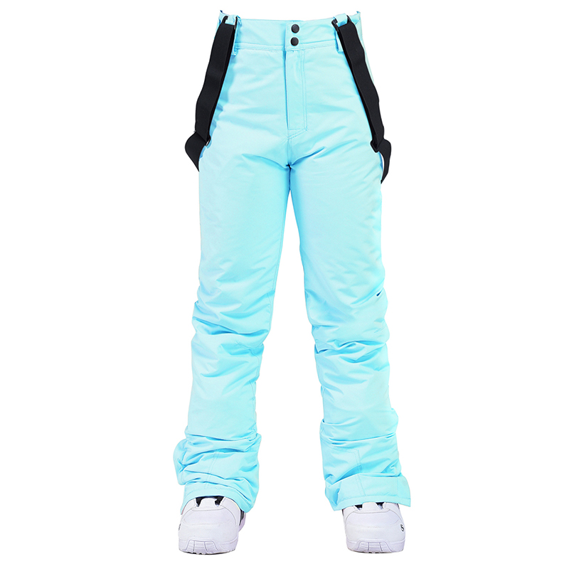 High Quality Skiing Pants Men Women Waterproof Windproof Snowboard Trousers Thick Warm Winter Suspe 10