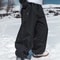 Ski Pants Waterproof Loose Fit For Men Women Wear Resistant Ski Pants Professional Double Board Sin