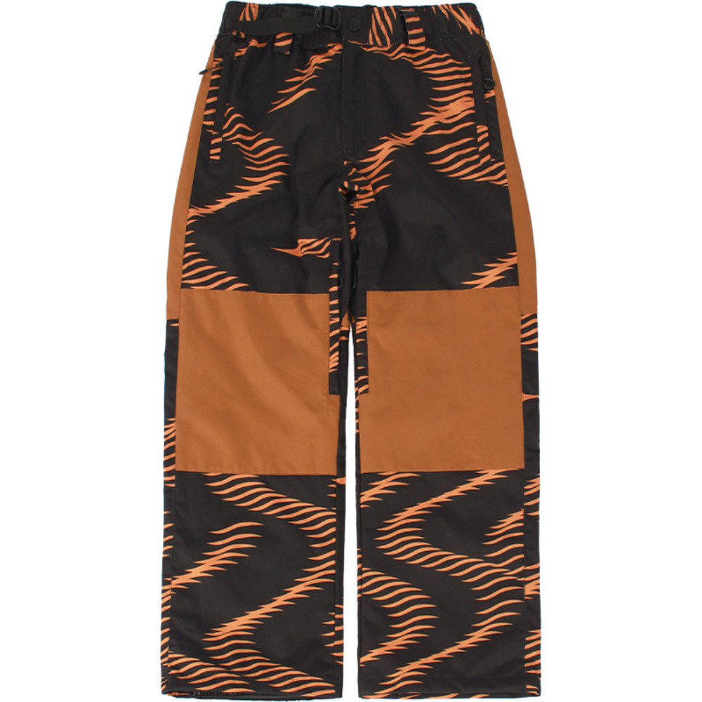 GSOU SNOW Thermal Ski Overalls Men Women Waterproof Snowboarding Ski Pant Outdoor Mountain Trousers 2