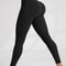 Hip Lifting Yoga Pants for Women, Seamless High Waist Exercise Leggings, Sand Washed Sports Tight
