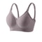 Seamless Nursing Bra Breathable Maternity Bra With Single Handed Front Buckle Push Up Womens Breast 5