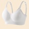 Seamless Nursing Bra Breathable Maternity Bra With Single Handed Front Buckle Push Up Womens Breast 10