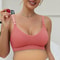 Breastfeeding Bra, 3-Piece Set, Open Bra for Pregnant Women, Multicolor Nursing Underwear