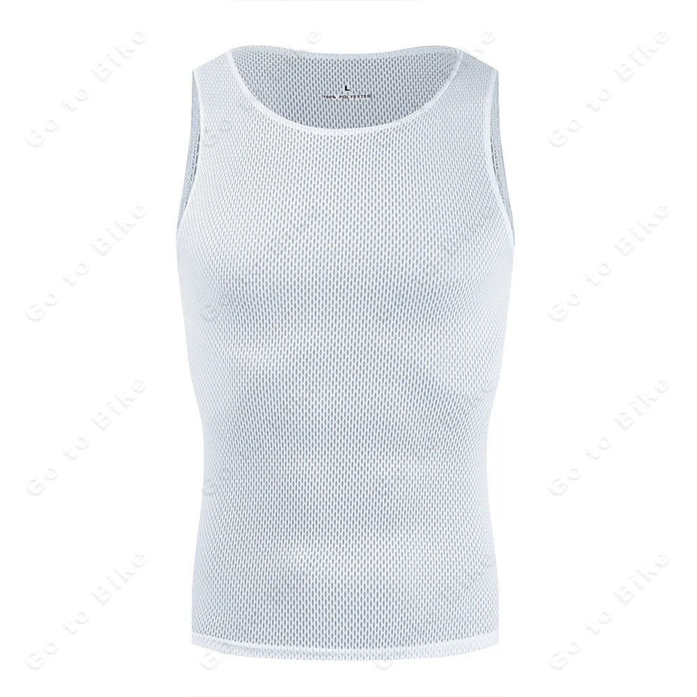 High Elastic Cycling Base Layer Quick Dry Sleeveless Jersey Colorful MTB Road Bike Undershirt 3