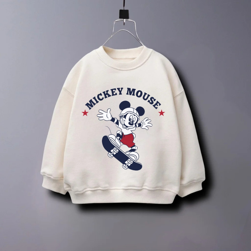 Disney Cartoon Fashion Hoodie, Trendy Kids Clothes, Long Sleeve Tops for Baby Boy, Autumn Clothing Childrens Sweatshirt