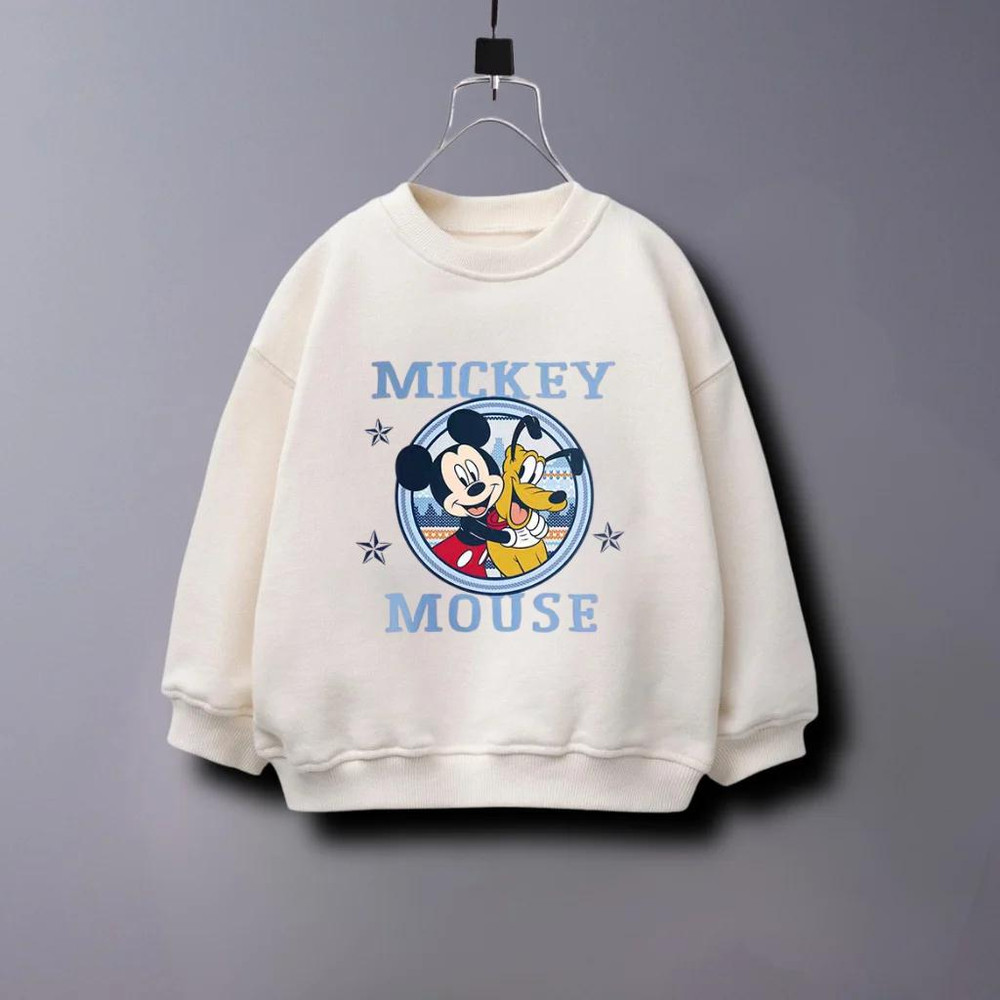 Disney Cartoon Fashion Hoodie, Trendy Kids Clothes, Long Sleeve Tops for Baby Boy, Autumn Clothing Childrens Sweatshirt
