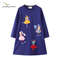 Jumping Meters Girls Dress 27T Dancing Baby Long Sleeve Cute Party Dress With Animals Applique And 0