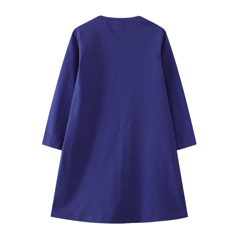 Jumping Meters Girls Dress 27T Dancing Baby Long Sleeve Cute Party Dress With Animals Applique And 1