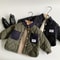 Winter Kids Jacket Boys Denim Patchwork Korean Style Casual CottonPadded Children Clothes Thickened 0
