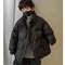 Winter Coat for Boys, Thicken Warm Parka, Windproof Overcoat, Kids Down Cotton Jacket for School