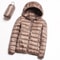 Packable Fall Jacket For Women Lightweight Water Resistant Hooded Down Coat Warm Winter Jacket 2