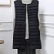 Women's Mid Length Down Vest, All Match Fashion Slim Fit, Round Neck V Neck Design, Autumn Winter Wear