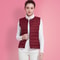 Women's Lightweight Down Vest, Collarless Puffer Gilet, Sleeveless Thermal Insulation for Cold Weather