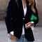 Blazers For Women Single Button Suit Collar Solid Color Long Sleeve Fashion Outerwear 2