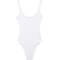 Womens Sexy Ribbed Bodysuit Comfortable Stretchy O Neck Tank Top With Snap Button Fashion Female Pl 2