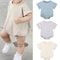 Baby Romper Bamboo Fiber Jumpsuit Casual Newborn Clothes For Boys And Girls Short Sleeve Bodysuit 0