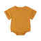 Baby Romper Bamboo Fiber Jumpsuit Casual Newborn Clothes For Boys And Girls Short Sleeve Bodysuit 8