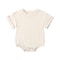 Baby Romper Bamboo Fiber Jumpsuit Casual Newborn Clothes For Boys And Girls Short Sleeve Bodysuit 13