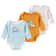 3 Pcs Newborn Bodysuit Set, 100% Cotton Soft Infant Onesies, Cartoon Long Sleeve Baby Boy Girl Clothes