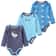 3 Pcs Newborn Bodysuit Set, 100% Cotton Soft Infant Onesies, Cartoon Long Sleeve Baby Boy Girl Clothes