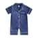 Cute Toddler Sleepwear, Baby Boy Girl Satin Pajama Set, Short Sleeve Button Up Shorts Jumpsuit