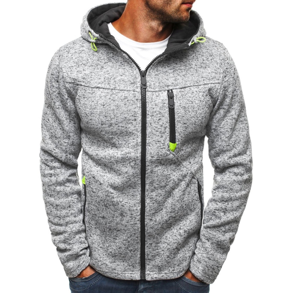 Mens Jacquard Hoodie Premium Fleece Pullover Brand Hooded Sweatshirt For Men Comfort Fit Streetwear 0