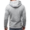 Mens Jacquard Hoodie Premium Fleece Pullover Brand Hooded Sweatshirt For Men Comfort Fit Streetwear 2