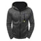 Mens Jacquard Hoodie Premium Fleece Pullover Brand Hooded Sweatshirt For Men Comfort Fit Streetwear 7