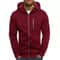 Mens Jacquard Hoodie Premium Fleece Pullover Brand Hooded Sweatshirt For Men Comfort Fit Streetwear 13