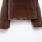Women's Solid Color Fur Coat, Loose Fit Short Jacket for Autumn and Winter, Warm Lapel Long Sleeve New Fashion