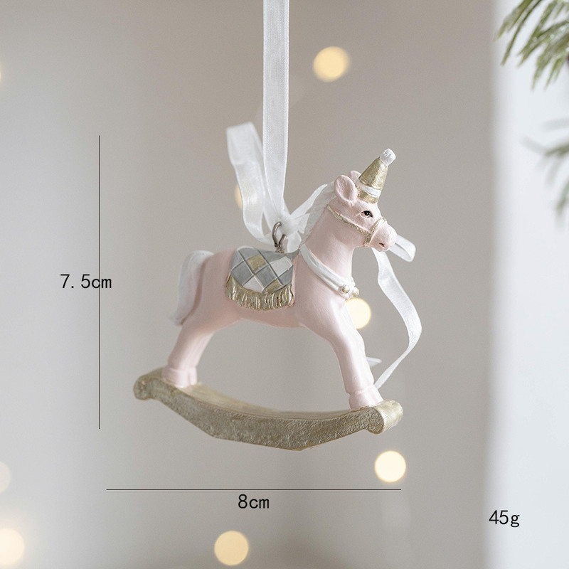 Three-dimensional Christmas Tree Pendant, Retro Bell Resin Pendant, New Christmas Decoration, Holiday Decorative Gift