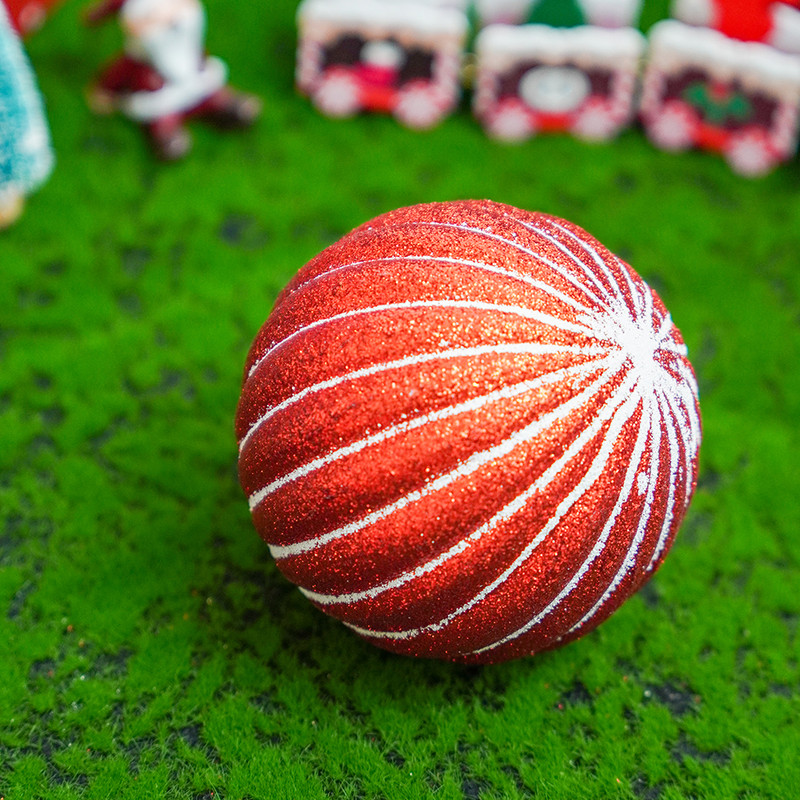 Christmas Ball Decoration, New Year Party Supplies Accessory, Navidad Tree Pendent Ornaments for Home Decor