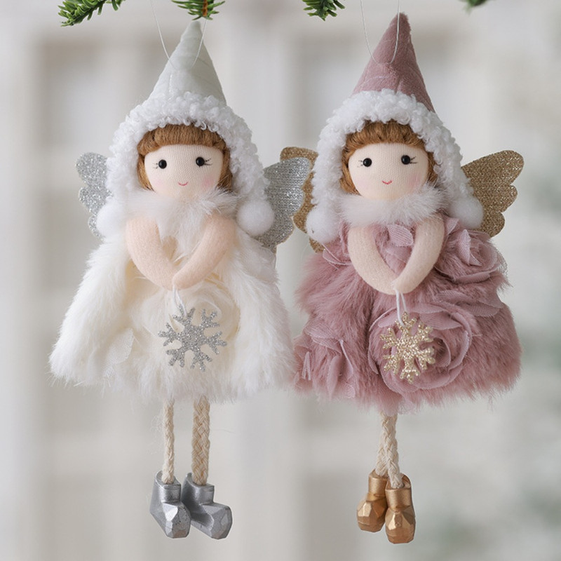 Christmas Plush Angel Doll Pendant Lovely Boys Girls Tree Hanging Decoration Cute Merry Christmas P 13
