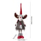 Dolls Navidad Figurine Ornaments, Christmas Large Standing Elk, With Lights Reindeer, Gift New Year Home Decor