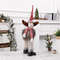 Dolls Navidad Figurine Ornaments, Christmas Large Standing Elk, With Lights Reindeer, Gift New Year Home Decor