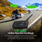 Motorcycle Bluetooth Helmet Headset MOTO Communicator Interphone For 6 Riders IP65 Waterproof 2