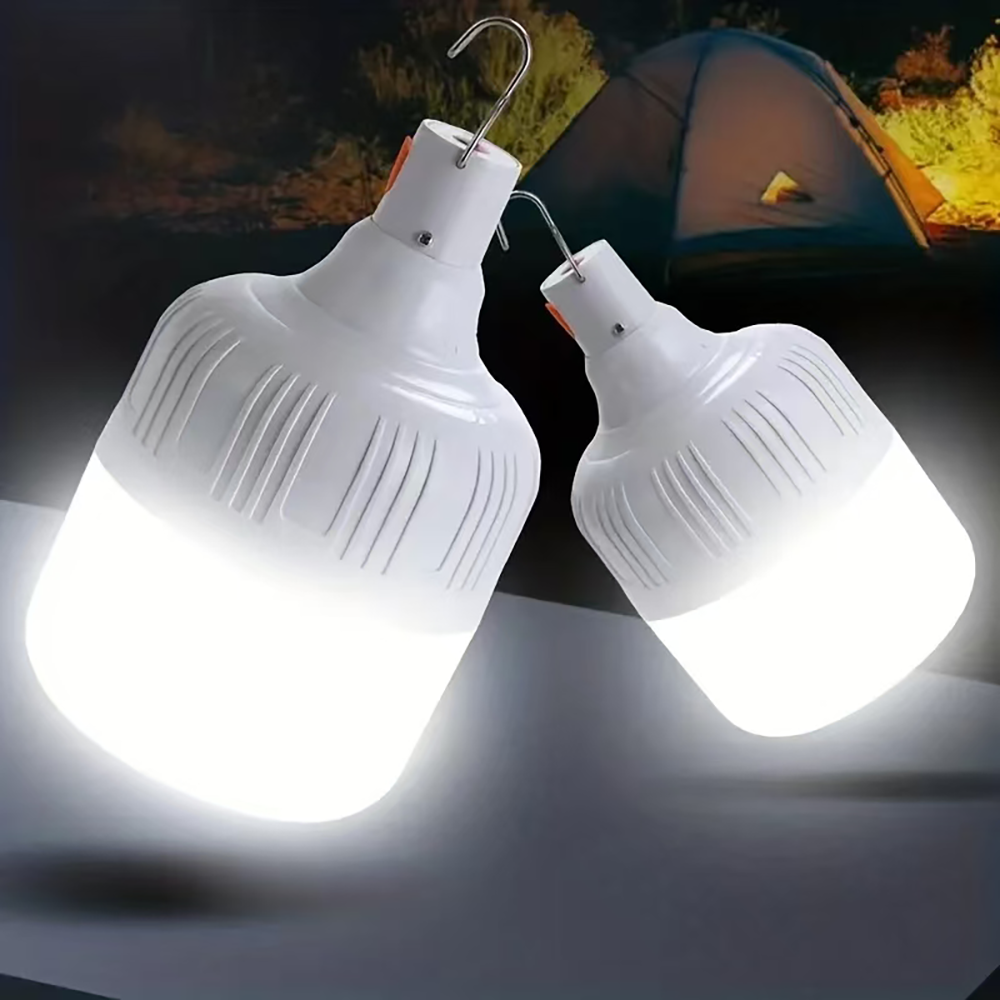 High Brightness USB Rechargeable LED Lamp Bulbs Portable Camping Lantern Emergency Outdoor Hook Lig 4